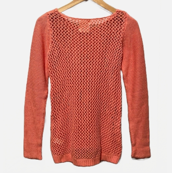 Open Knit Crochet Sweater Small - Picture 5 of 8